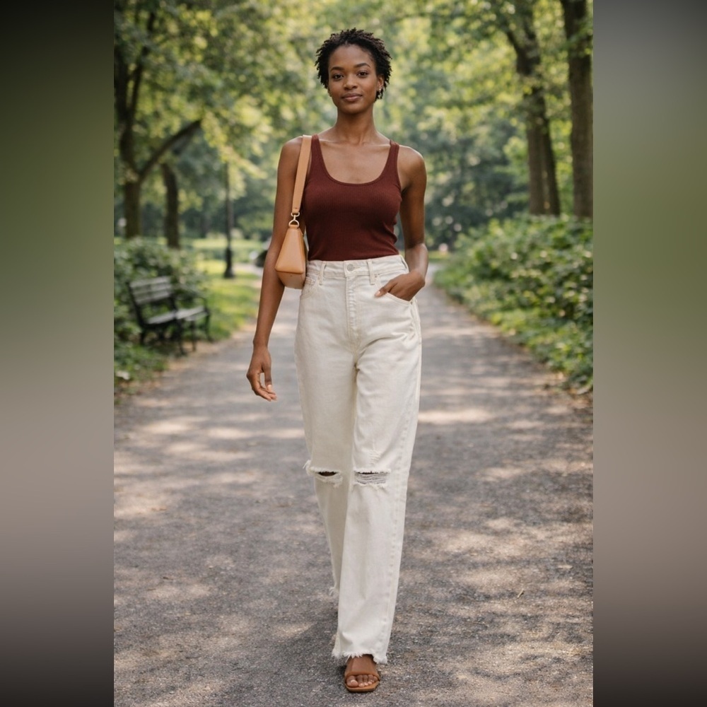 Mother Anthropologie NWOT Mother Superior Slim Flare Jeans Size 27.